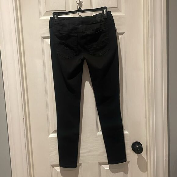 AEO next level stretch JEGGING stretch distressed jeans SZ 6 regular - Picture 5 of 12